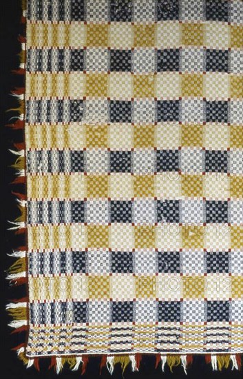 Coverlet, United States, 1820s/30s. Creator: Unknown.