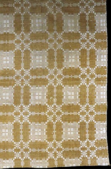 Coverlet, United States, 1820/25. Creator: Unknown.