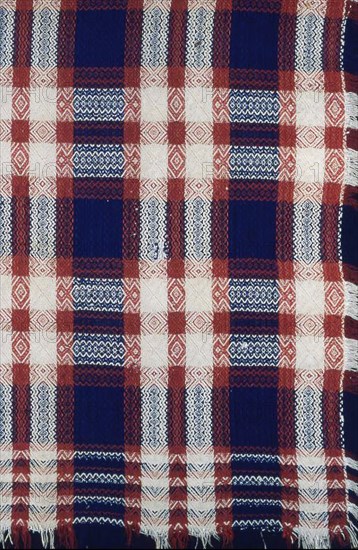 Coverlet, Ohio, 1840. Creator: Unknown.