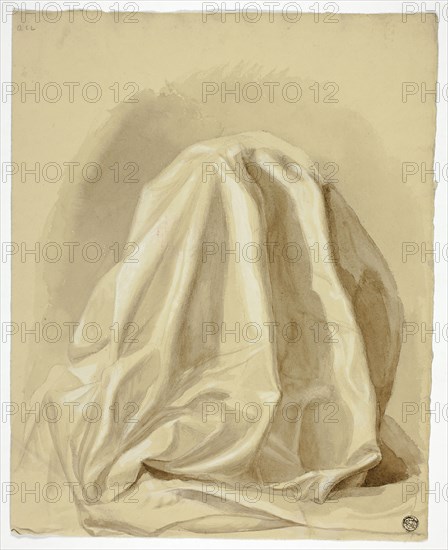 Draperies, c. 1877. Creator: Andrea Carlo Lucchesi.