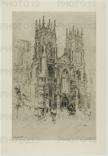 York Cathedral, 1898. Creator: Charles John Watson.