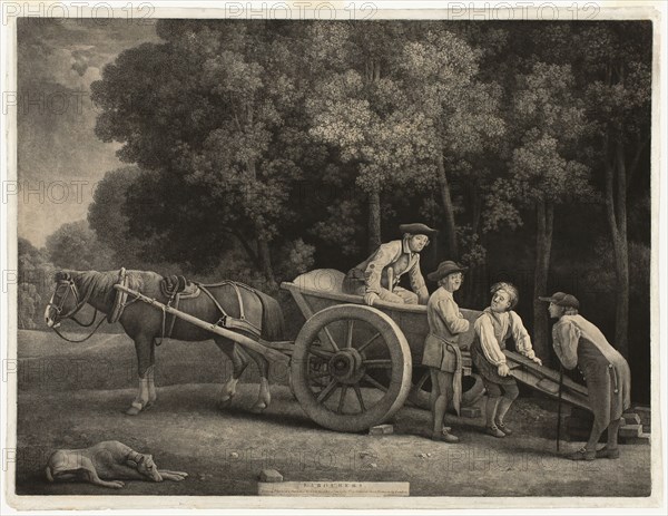 Laborers, January 1, 1789. Creator: George Stubbs.