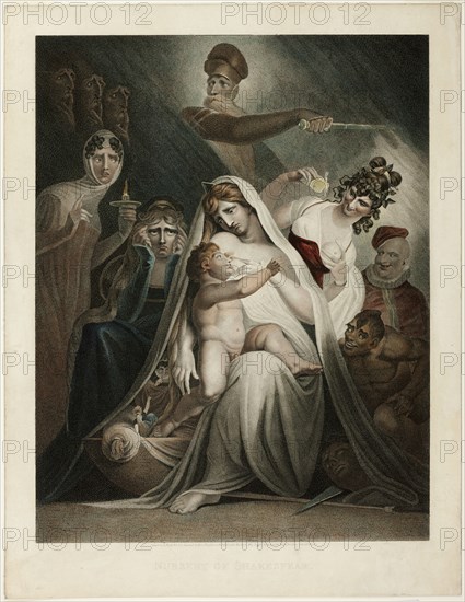 The Nursery of Shakespeare, 1810. Creator: Moses Haughton.