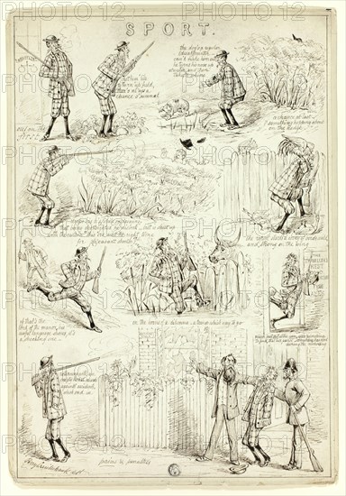 Sport, n.d. Creator: Percy Cruikshank.