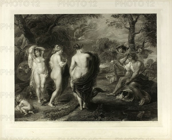 Judgement of Paris, n.d. Creator: Richard Woodman.