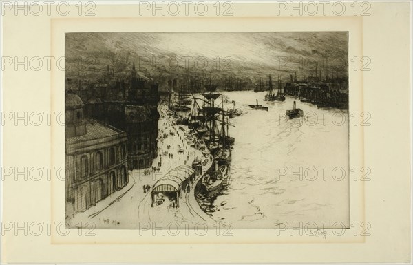 Newcastle on the Tyne, 1894. Creator: Robert Charles Goff.