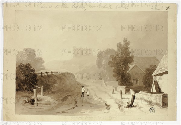 Saint Catherine's Hill, Guildford, n.d. Creator: Thomas Girtin.