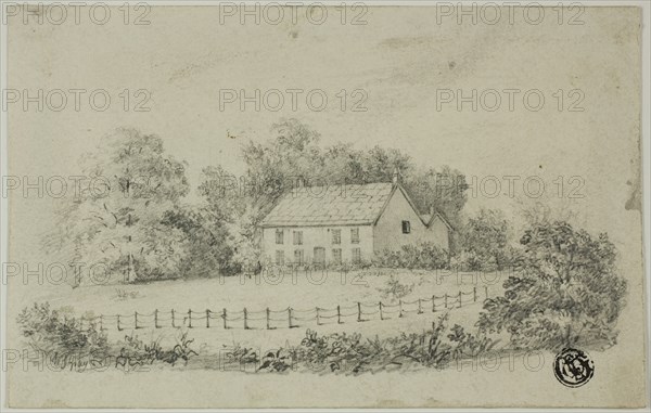 House with Garden, n.d. Creator: William John Gray.