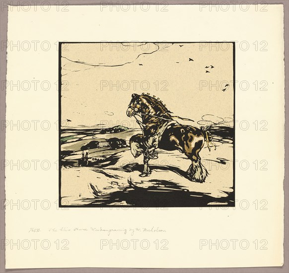 The Shire Horse, n.d. Creator: William Nicholson.