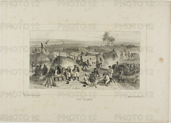 The Camp, 1836–37. Creator: Auguste Raffet.