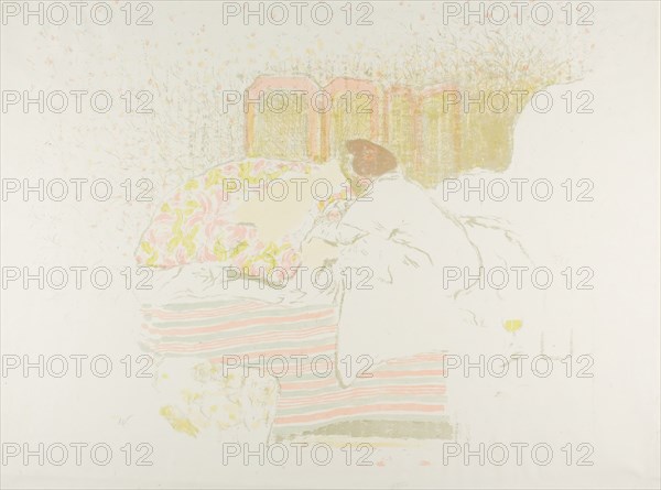 The Birth of Annette, c. 1899. Creator: Edouard Vuillard.