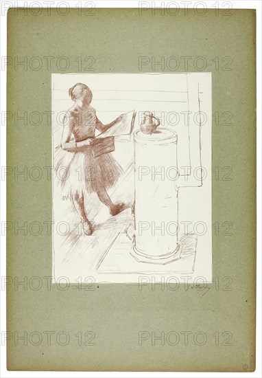 Dancer by the Stove, 1889–90. Creator: Georges William Thornley.