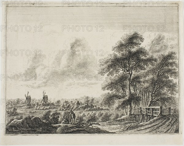 Landscape with Little Bridge, n.d. Creator: Gillis Neyts.