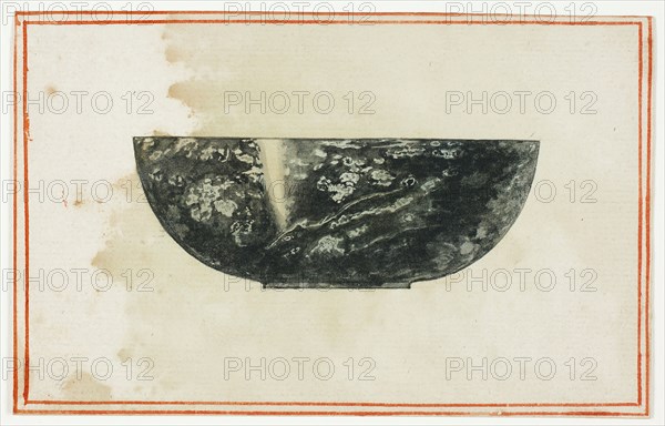 Black Marble Bowl, n.d. Creator: Giuseppe Grisoni.