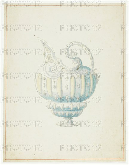 Pattern for Ewer, n.d. Creator: Giuseppe Grisoni.