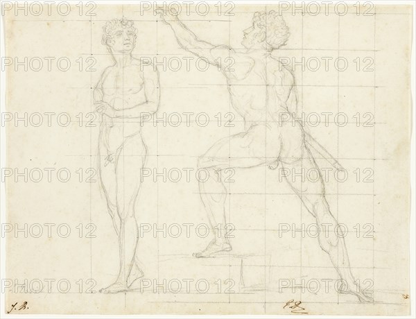 Study for "The Distribution of the Eagles", c. 1810. Creator: Jacques-Louis David.