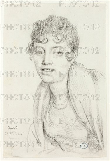 Bust of Angelique Mongez, 1806. Creator: Jacques-Louis David.