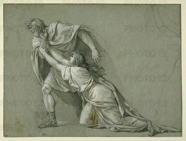 The Departure of Marcus Attilius Regulus for Carthage, 1785/86. Creator: Jacques-Louis David.