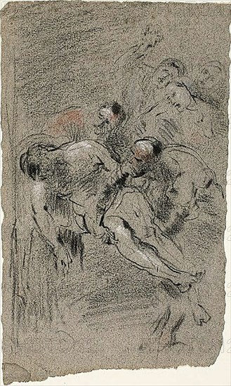 Deposition, 1863. Creator: Jean-Baptiste Carpeaux.