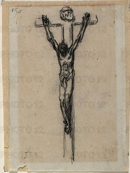 Crucifixion, n.d. Creator: Jean Francois Millet.