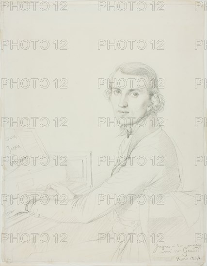 Charles Gounod, 1841. Creator: Jean-Auguste-Dominique Ingres.