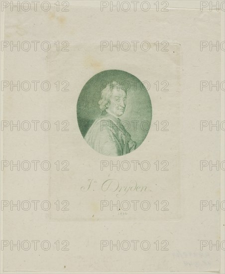 John Dryden, n.d. Creator: Jean-Baptiste de Grateloup.