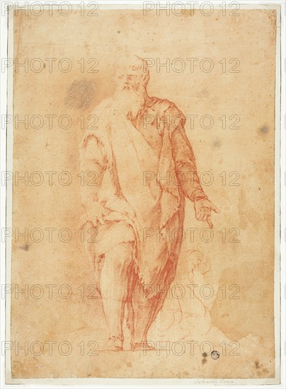 Standing Bearded Man, n.d. Creator: Luca Giordano.