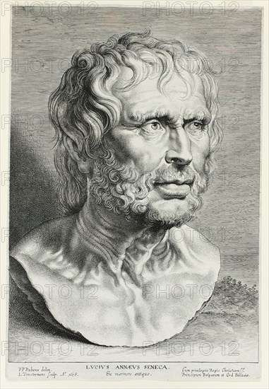 Seneca, 1638. Creator: Lucas Vorsterman.