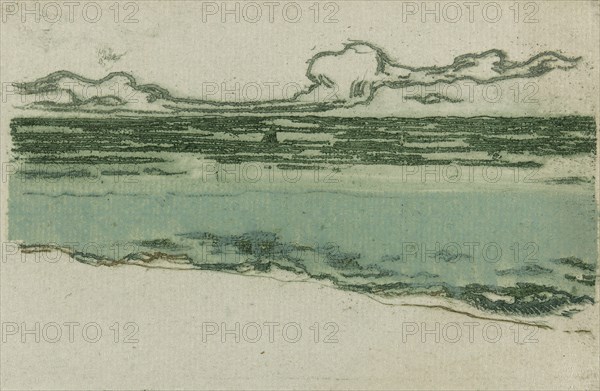 The Sea at Bognor, 1895. Creator: Theodore Roussel.