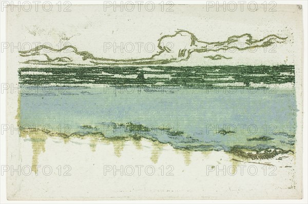 The Sea at Bognor, 1895. Creator: Theodore Roussel.