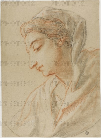 Profile Bust of Woman, n.d. Creator: Valerio Castello.