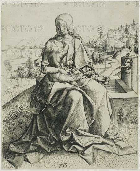 The Madonna by the Fountain, 1501. Creator: Master MZ.