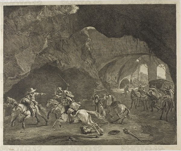 Ambuscade, n.d. Creator: Cornelis de Visscher.