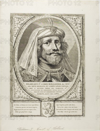 Count William of Holland V, n.d. Creator: Cornelis de Visscher.