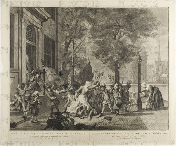 The Boys of Amsterdam, n.d. Creator: Jacobus Houbraken.