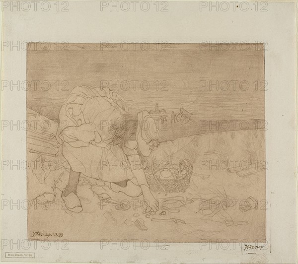 Sprokelend Kind, 1899. Creator: Jan Toorop.