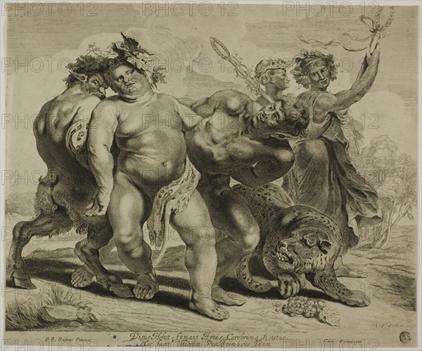 Triumph of Bacchus, n.d. Creator: Jonas Suyderhoef.