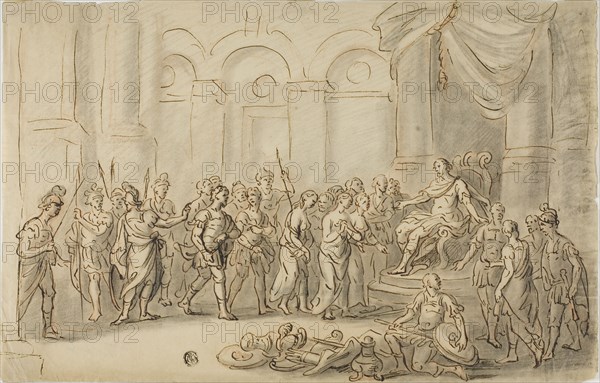 The Continence of Scipio, n.d. Creator: Unknown.
