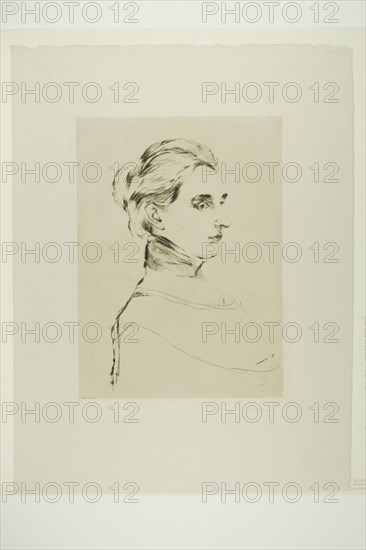 Mrs. Marie Linde, 1902. Creator: Edvard Munch.