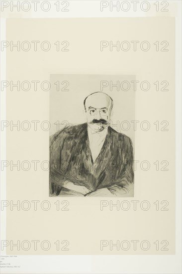 Dr. Max Asch, 1895. Creator: Edvard Munch.