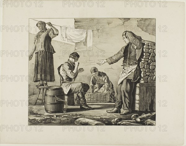 Scenes from Russian Folk Life, n.d. Creator: Ignatii Stepanovich Shchedrovski.