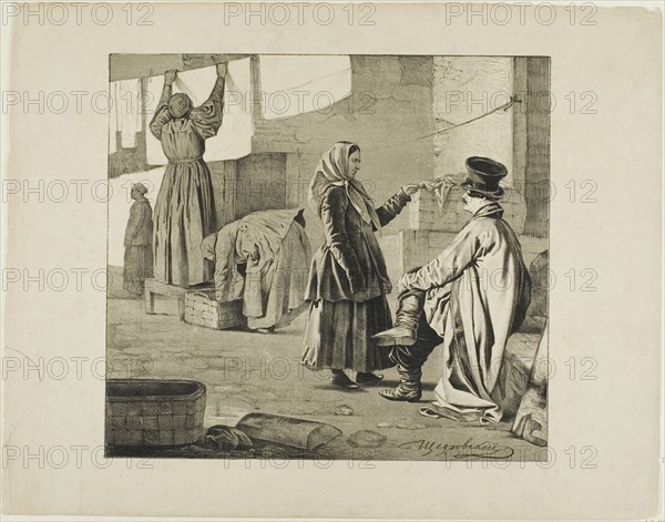 Scenes from Russian Folk Life, n.d. Creator: Ignatii Stepanovich Shchedrovski.