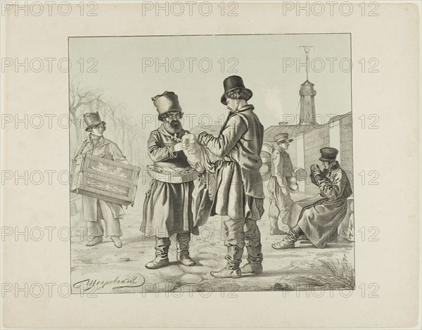 Scenes from Russian Folk Life, n.d. Creator: Ignatii Stepanovich Shchedrovski.