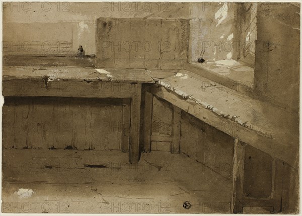 Background Study, 1840/50. Creator: David Wilkie.