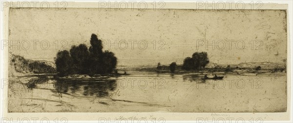 Murthly on the Tay, 1905. Creator: David Young Cameron.