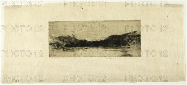 Sketch on the Tay, 1908. Creator: David Young Cameron.