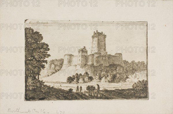 Borthwick Castle, n.d. Creator: John Clerk.