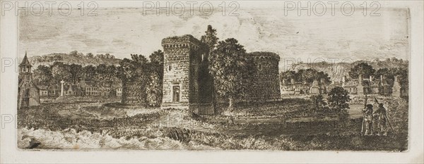 Rothesay Castle, n.d. Creator: John Clerk.