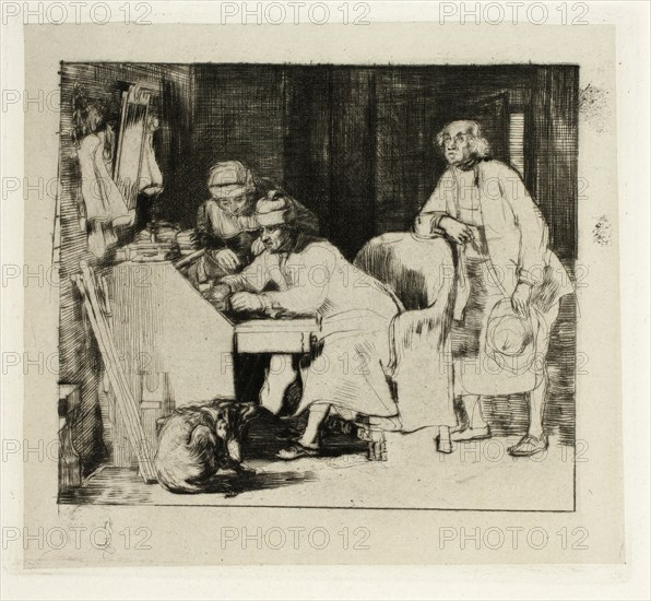 A Gentleman at his Desk, n.d. Creator: David Wilkie.