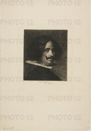 Portrait of Velasquez, n.d. Creator: Mariano Jose Maria Bernardo Fortuny y Carbo.